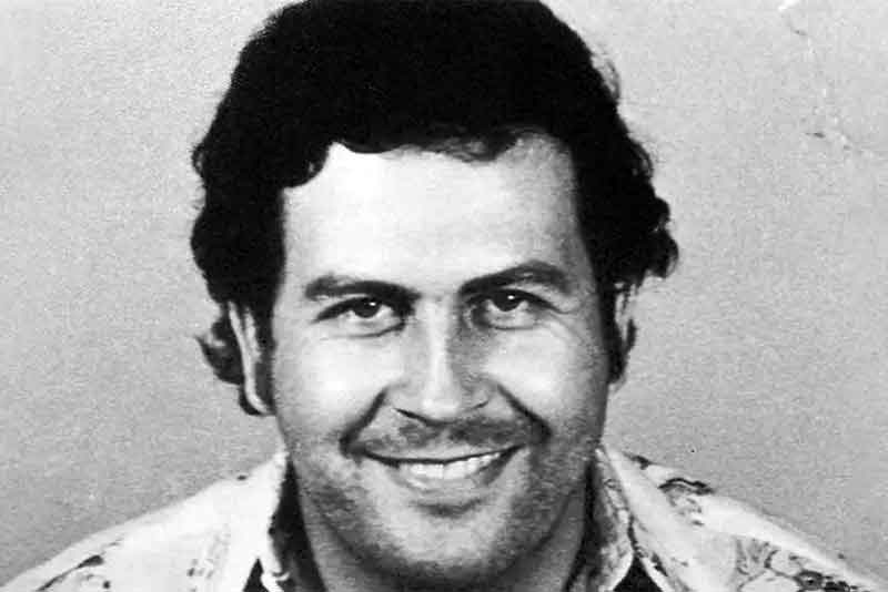 pablo escobar förbrytarfoto