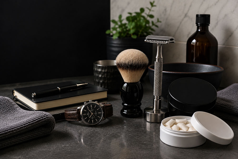 traditional shaving products in modern lifestyle